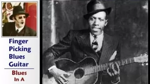 Blues Guitar Lessons. Blues guitar has a dark side - Robert Johnson and Scrapper Blackwell acoustic blues guitar lessons