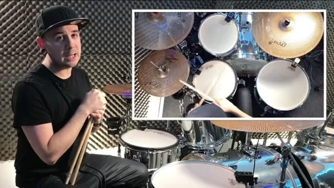 Learn to play drums today with a professional teacher with over 3000x lesson experience.
