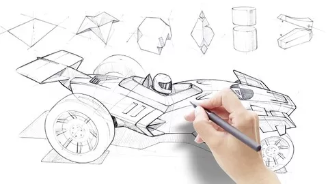 Learn to draw objects from your imagination using proven Industrial Design techniques