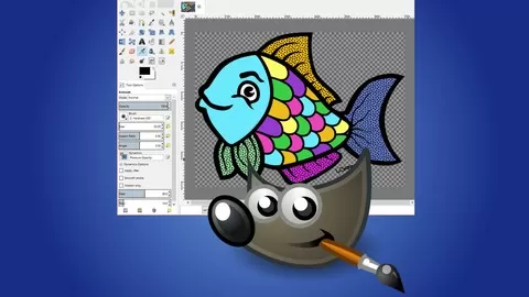 Have fun while you master GIMP. Many of Photoshop's capabilities - without the steep price tag!
