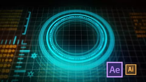 Design and Animate HUD Interface using After Effects and Illustrator