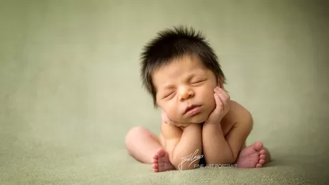 The best photographic poses for newborns.