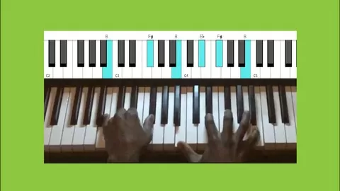Piano lessons that teach about extended piano Chords like 9th