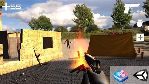 Learn to code by making your own Augmented Reality First Person Shooter /Survival Game