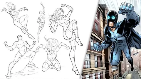 A Complete Step by Step Guide to Drawing Comic Book Heroes