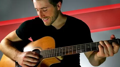 A step-by-step beginner course for Fingerstyle Guitar: Learn guitar chords