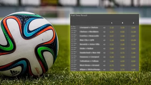 Learn how to generate your own football odds and become a professional sports betting success story with Orio Sports