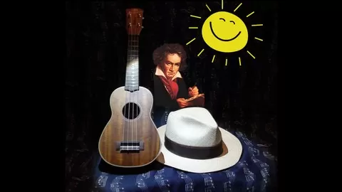 Learn to play this famous Beethoven song on ukulele / uke / ukelele with fingerstyle and strumming!