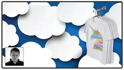 How To Create A Word Cloud TShirt Design For Merch By Amazon or Teespring or any of the other Print On Demand Platforms