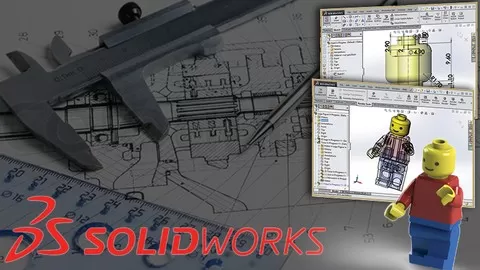 Learn how to master Solidworks 3D CAD modelling for any use