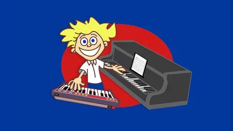 Learn piano and keyboards with teacher