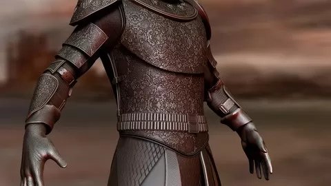 Learn the techniques to create amazingly detailed Armour in ZBrush! in this Game of Thrones inspired course