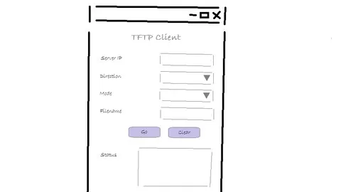 Build a fully featured TFTP client using JavaFX
