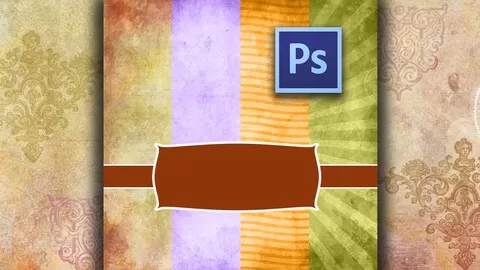 Learn how to create digital design paper using Adobe Photoshop