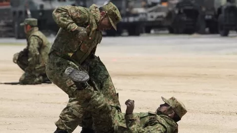 Military Self Defense Training Ends Fights In Your Favour Even If Short & Under Sized Or Have Never Been In A Real Fight