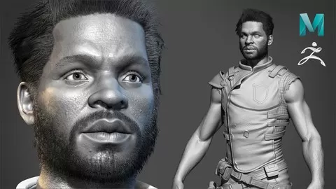 An In depth Course on Modeling and Sculpting Realistic Human Character for Beginners to Intermediate Level.