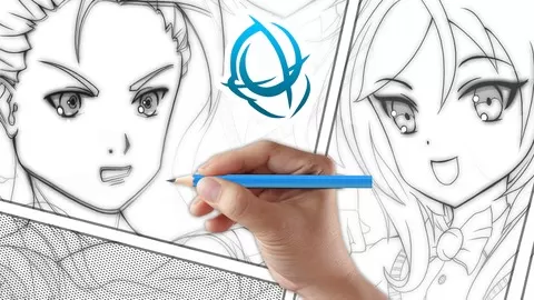 Learn how to draw anime and how to draw manga