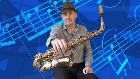 All-in-one Alto Saxophone Course With a Proven Step-by-step Learning System.​​