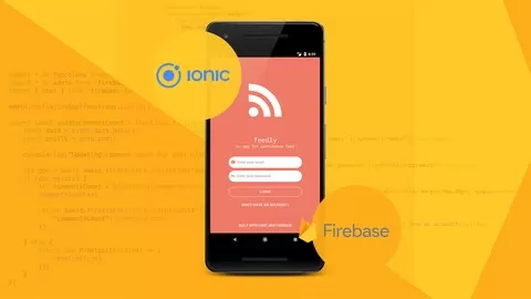 Build a Server-less Social App with Ionic and Firebase for Android and iOS from scratch to store.