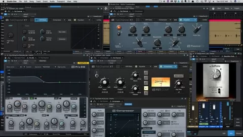 This course shows me mixing a rap song in Presonus Studio One