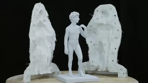 Learn how to make perfect molds and copies with traditional technique. SOLID RESIN. Suitable for Bronzes