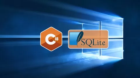 Get started with SQLite development on C#. Great Jumpstart and premium quality course taught by software engineer.
