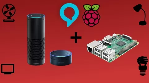 Learn to build Alexa Skills from scratch to control devices in your home with any Amazon Echo device and a Raspberry Pi!
