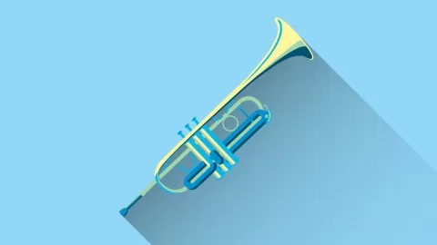 Move beyond beginner with MusicProfessor's intermediate Trumpet course. A year's worth of lessons in just a few hours!