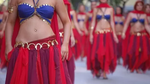 Belly dance moves