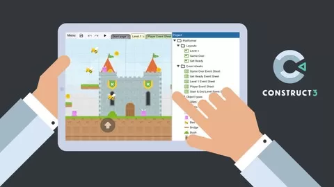 A Project-based Introduction to Game Design with Construct 3