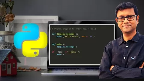 Learn Python 3 from basics to advance level-hands on with Coding Exercises-become a Python pro in a week.