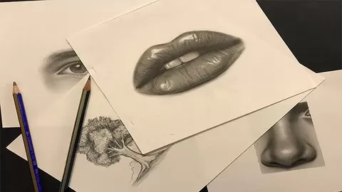 Learn the pencil drawing and shading techniques easily. Complete Teaching Drawing & Sketching with Pencil for everyone