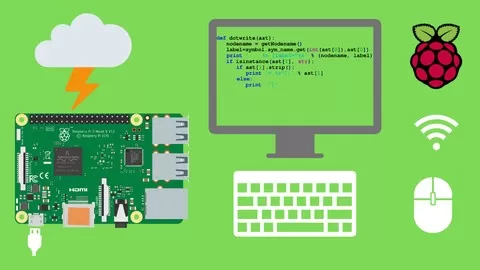 Learn Raspberry Pi4 for beginners! Start from the basics and go all the way to build your own Projects