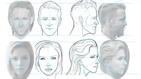 A Streamlined Approach To Drawing Faces