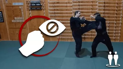 Intermediate skills of secret fighting methods for paired practice (Nintaijutsu - Secret Fighting)