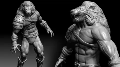 Learn How to Sculpt Model a Detailed Full Body Character Today in Zbrush