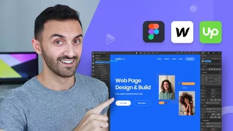 3 in 1 Course: Learn to design websites with Figma