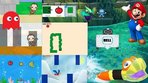 Block Based Coding I Make Simple Games & Animations I Learn the Art of Programming