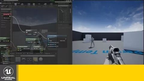 How to create a high quality FPS game mechanic in Unreal Engine 4 with this comprehensive guide from begin to finish