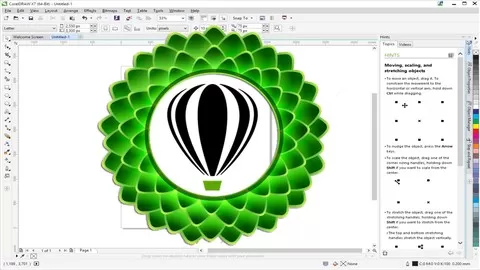 Learn how to design in CorelDRAW with these easy-to-follow. CorelDRAW for Beginners : Graphic Design in Corel Draw.