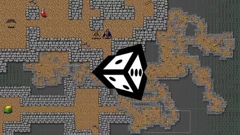 A simple approach to programming a top down 2D random dungeon generator for roguelike video games using C# in Unity