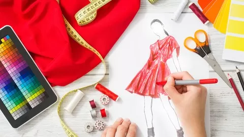 Learn how to sketch your fashion ideas. A step-by-step course on how professionals do it.