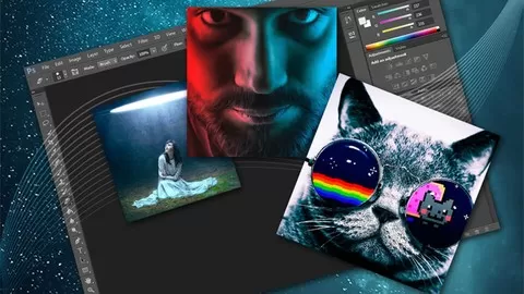 Learn Step By Step How To Create Stunning Graphics Using Photoshop Quickly And Easily.
