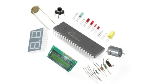 This is a Step By Step Guide to Interfacing Different electronic Elements with Microcontrollers