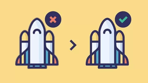 This comprehensive course will teach you how to create sharp-looking icons.