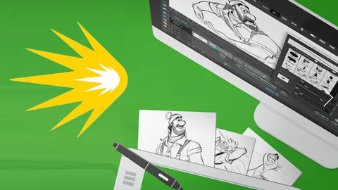 3 Course in 1! Learn the fundamentals of Animation and Storyboarding. Learn Toon Boom Animation software