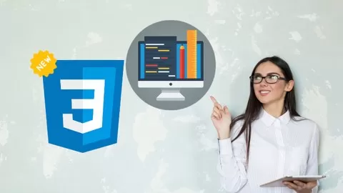 The easiest way to learn CSS3 step-by-step from scratch. You will be developing 50+ simple projects during this course.