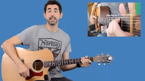 Strumming and Fingerstyle for Acoustic & Electric - Beginner to advanced. FUN Guitar Lessons!