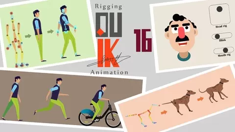 Learn Duik Bassel to easily do character animation and Humanoid Character Rigging and improve your motion graphics.