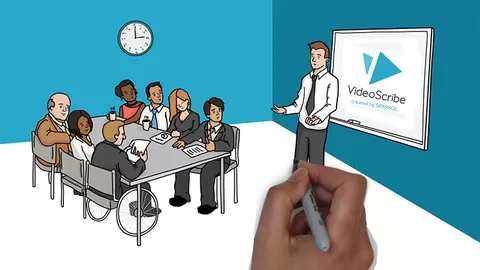 Design professional videos in an easy and simple way using the videoscribe software.